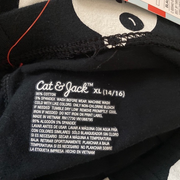 Justice Girls Pink and Gray Leggings, Cat & Jack Leggings, Lot Of Four- Size XL - Picture 7 of 10